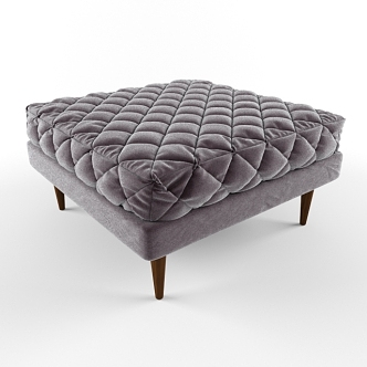 Sofa stool 3d model