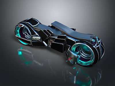 Jet Motorcycle Sci-Fi Motorcycle Concept Motorcycle Flying Car Space Flying Car Space Motorcycle 3d model