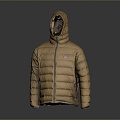 cotton-padded jacket down jacket goose down jacket thick clothes thick cotton-padded clothes autumn and winter clothing winter clothing autumn clothing 3d model