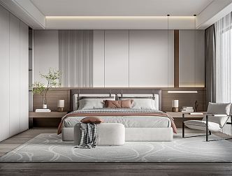 Modern Bedroom 3d model