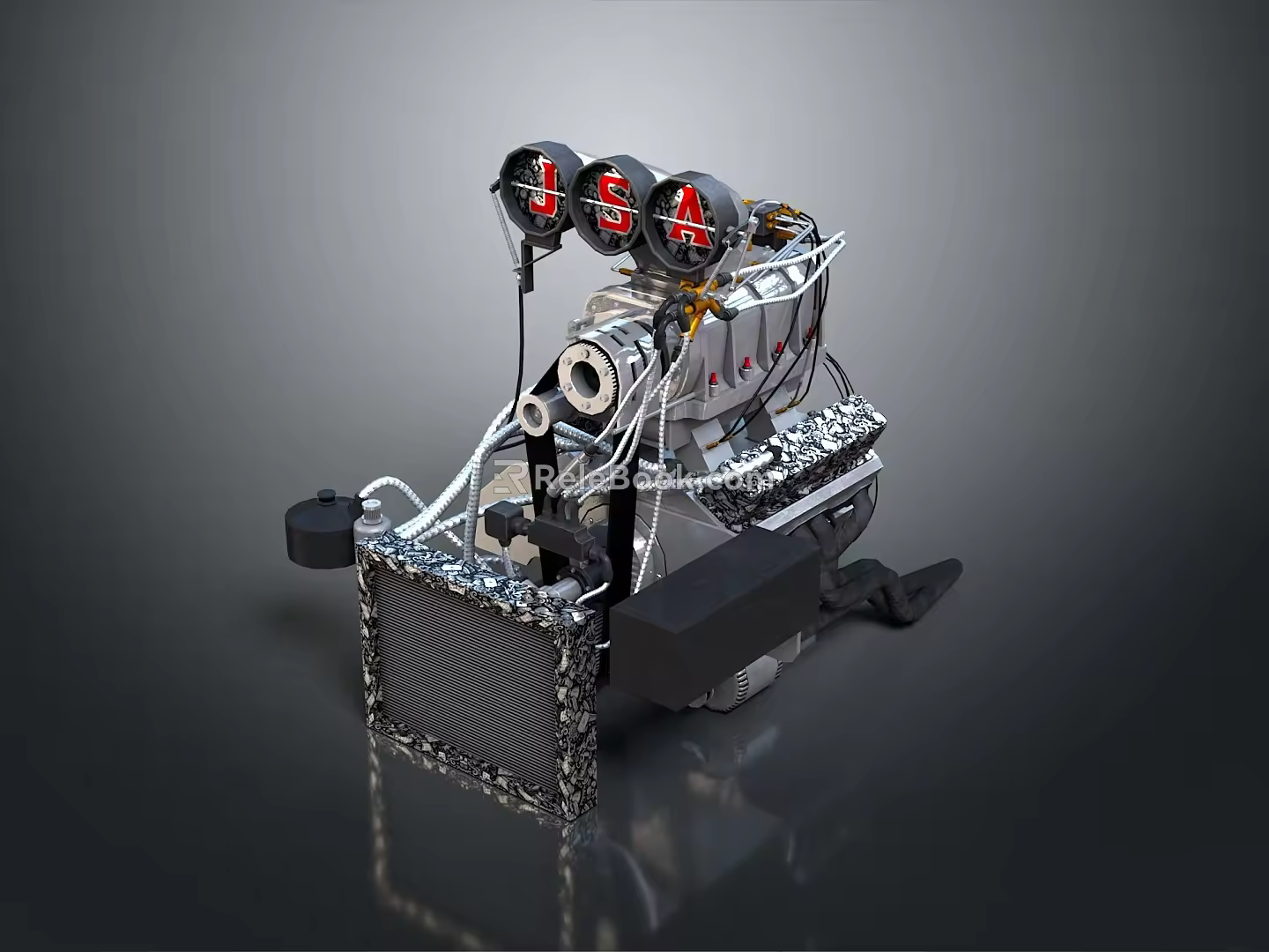 Engine Racing Engine Racing Engine Car Engine Car Engine Car Engine Vehicle 3d model