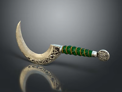 Sickle Narrow Fan Sickle Wide Fan Sickle Moon Bud Sickle Small Sickle Death Sickle Large Sickle Small Sickle 3d model