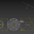 Modern Hub Unit 3d model