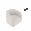 Modern Green Velvet Sofa and Coffee Table Set With Curved Armrest Design