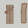 Wooden Lounge Chair With Folding Backrest And Armrest Structure Design
