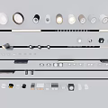 Various Modern LED Downlights and Spotlights for Home and Commercial Lighting