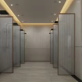 Luxurious SPA Sauna Interior Design With Wooden Benches And Relaxation Massage Beds