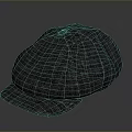 Fashionable Grey Plaid Newsboy Cap Casual Daily Life Essential Headwear Accessory