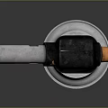 blowtorch fire lamp gasoline blowtorch kerosene blowtorch blowpipe modern weapon hot weapon military 3d model