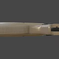 Game Movie Character Tactical Tan Pistol Weapon Design For Action Scenes