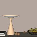 Modern high art table lamp 3d model