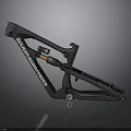Bronco Black Mountain Bike Frame With Suspension System For Off Road Use