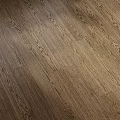 Natural Wood Grain Wooden Flooring With Warm Brown Tone And Herringbone Pattern Design