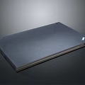 Sleek Black Laptop With Smooth Surface And Professional Design For Business Use