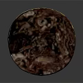 Single Brown Cigar With Yellow Band And Surface Texture For Daily Use