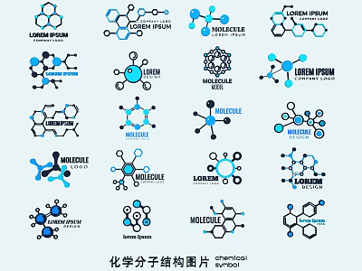 Stylish Wall Decor Featuring Chemical Molecular Structure Patterns And Atomic Designs 3d model