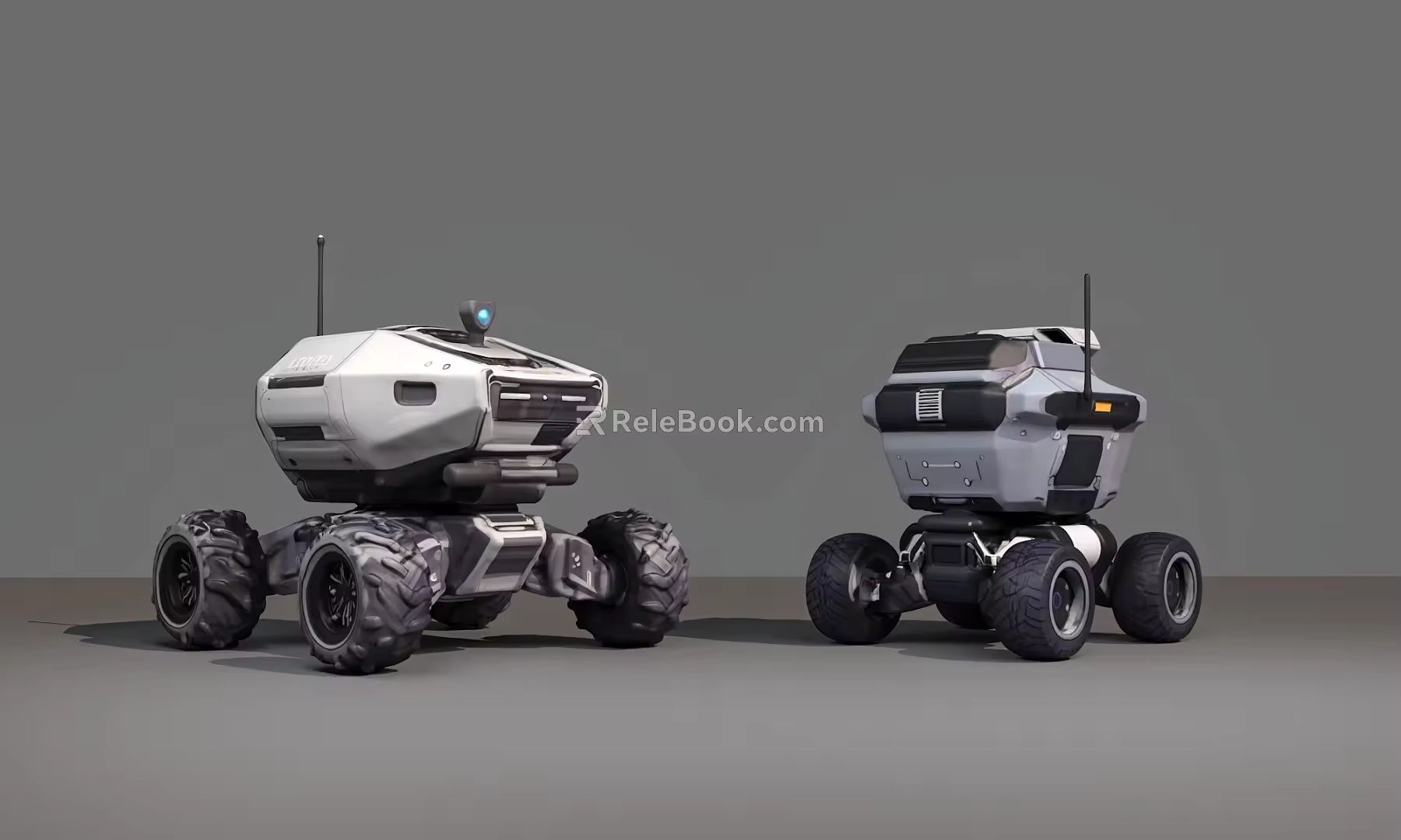 reconnaissance vehicle reconnaissance robot patrol robot intelligent robot small robot 3d model