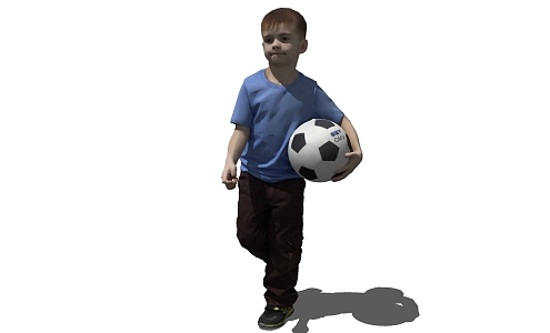 The Modern Boy 3d model