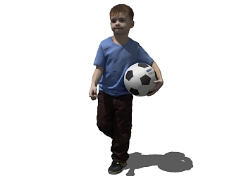 The Modern Boy 3d model