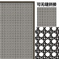 Intricate Grid And Woven Patterns For Decorative Metal Mesh Panels 3d model
