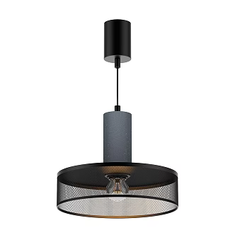 Modern minimalist chandelier 3d model