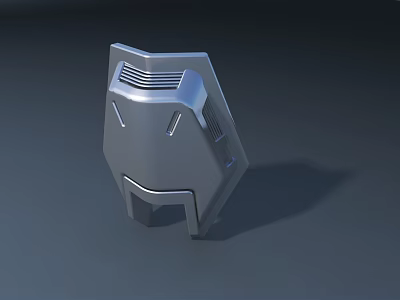 Futuristic Fighter Jet With Modern Aerodynamic Design And Silver Gray Finish 3d model