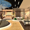 Modern Bedroom Furniture Specialty Store with Comfortable Beds Stylish Chairs and Elegant Decor