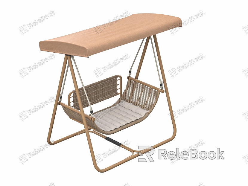 Modern Swing Outdoor Courtyard Swing Hanging Chair Outdoor Rocking Chair Swing Chair Outdoor model