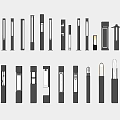 Various Modern Outdoor Lights With Sleek Design And Different Styles For Exterior Use