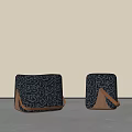 Middle Ancient Silent Sofa Stool Low Stool Shoe Changing Stool 3d model