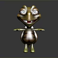 Turtle Cartoon Turtle Snapping Turtle Chickbill Turtle Reptile Cold Blooded Animal Reptile Class 3d model