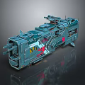 Science Fiction Weapon Future Weapon Science Fiction Equipment Concept Weapon Next Generation Weapon Next Generation Equipment 3d model