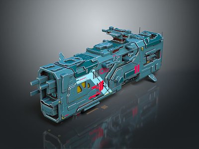 Science Fiction Weapon Future Weapon Science Fiction Equipment Concept Weapon Next Generation Weapon Next Generation Equipment 3d model