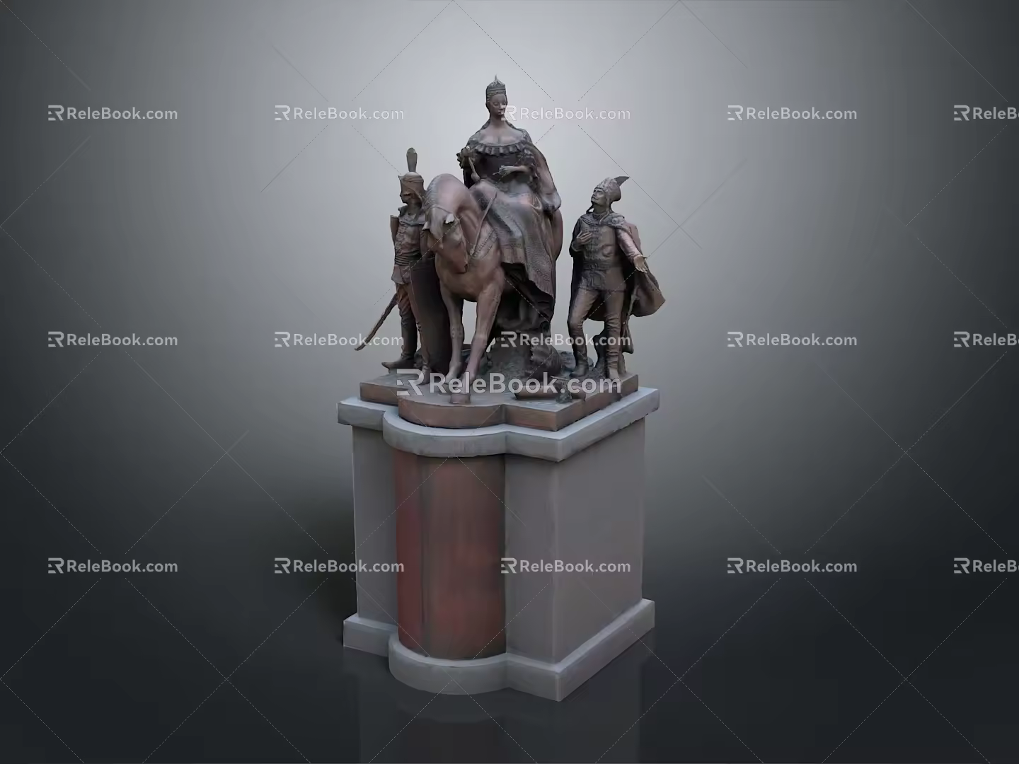 Knight Heroine Ancient Warrior Heroine Paladin Ancient Heroine Knight Heroes Ancient Warrior 3d model