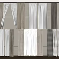 Curtains 3d model