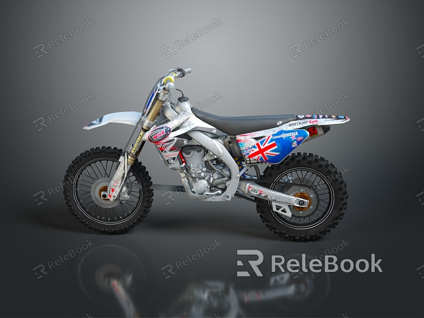 Motorcycle two-wheeled motorcycle off-road motorcycle road race motorcycle motor vehicle transport model