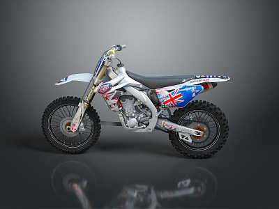 Motorcycle two-wheeled motorcycle off-road motorcycle road race motorcycle motor vehicle transport 3d model