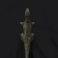 Realistic Velociraptor Realistic Jurassic Animal Dinosaur Velociraptor Reptile Movie Game 3d model