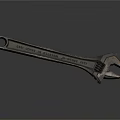 Adjustable Metal Wrench Tool For Mechanical Repairs And Maintenance Work