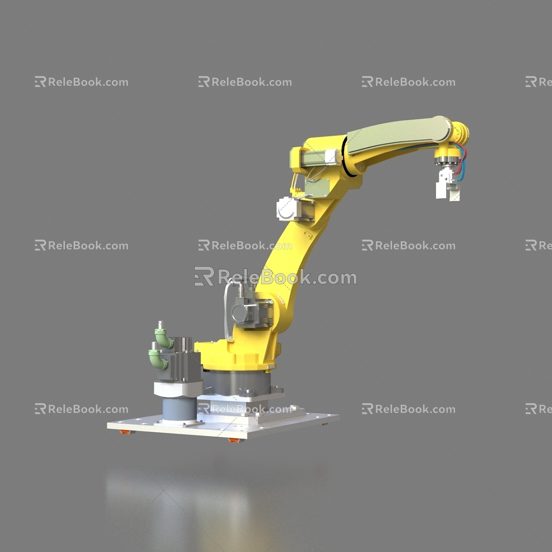 Mechanical Arm Mechanical Technology Robot Arm Assembly Line Equipment Industrial Equipment Industrial Arm Manipulator 3d model