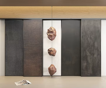 Modern Wall Panel Rock Wall Panel 3d model