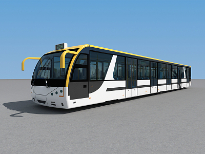 modern bus 3d model