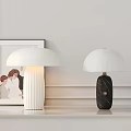 French Cream Style Table Lamp Table Lamp Combination 3d model