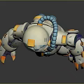 cartoon spaceman cartoon spaceman cartoon astronaut spaceman spacesuit 3d model