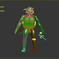 Ninja Turtles Teenage Mutant Turtles Ninja Cartoon Ninja Turtles Animation Ninja Turtles Animation Ninja Turtles 3d model
