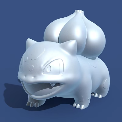 Modern Wonderful Frog Grass Metal Ornaments Ornaments 3d model