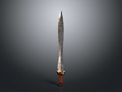 Officer Sword Long Sword Sheath Sword Samurai Sword Samurai Sword Accessories Soldier Sword Knight Sabre 3d model
