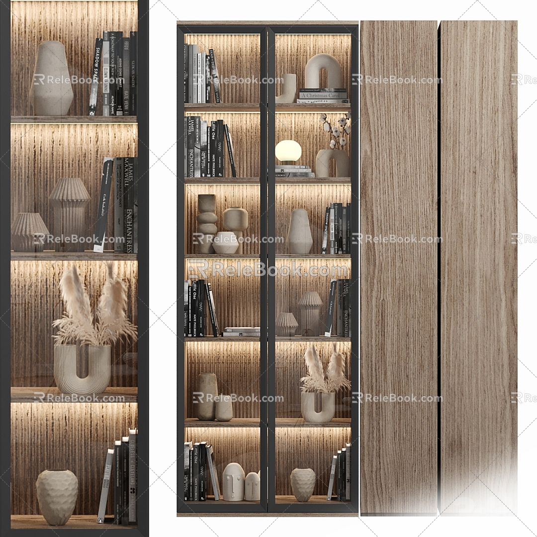 Modern Decorative Cabinet 3d model