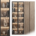 Modern Decorative Cabinet 3d model