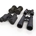 Vintage Military Binoculars Classic Weapon Equipment For Collectors